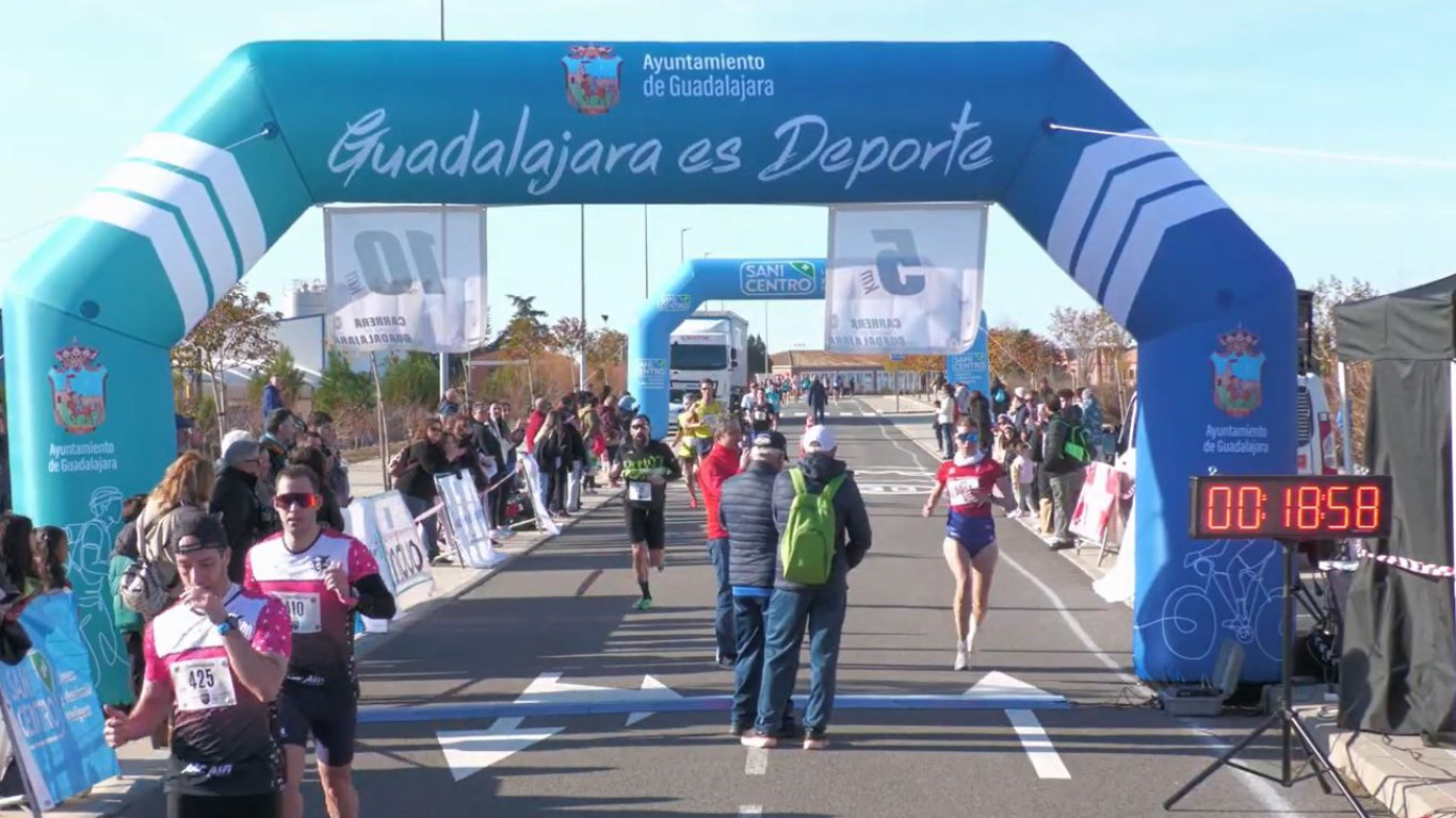 PODIO PARA MARTA BAYO EN LA PRUEBA CORTA DE LOS 10 KM CIUDAD DE GUADALAJARA MEMORIAL JOSÉ LUIS OSÉS