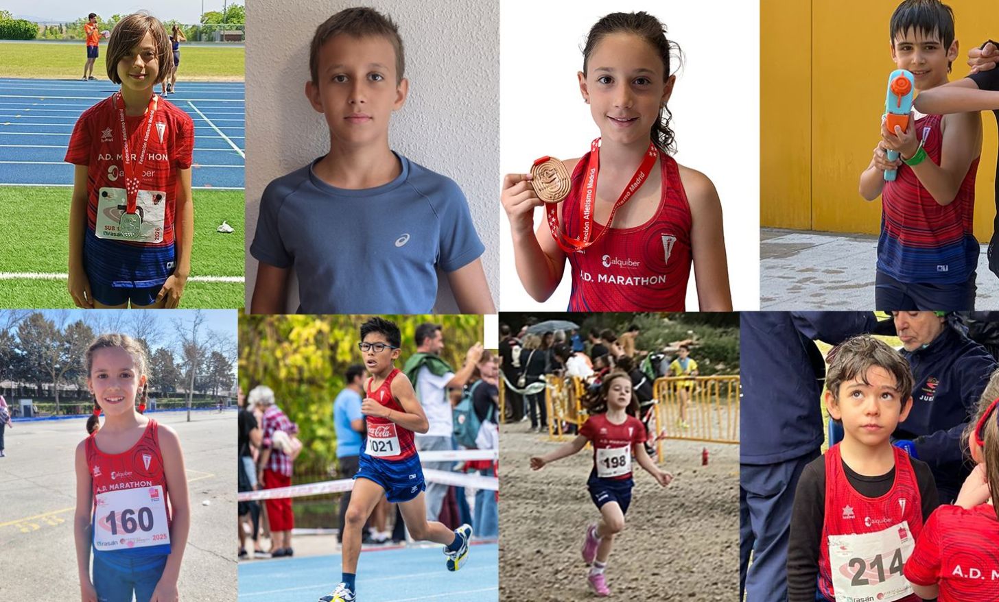 EMMA SÁNCHEZ, MARTÍN RUIZ, LAURA DE LUQUE, ALEJANDRO FLORES, PAULA MARTÍNEZ, YAGO CALVO, JIMENA VICENT Y MARIO FERNÁNDEZ, GANADORES DEL RÁNKING DE MENORES ADM 2025-26
