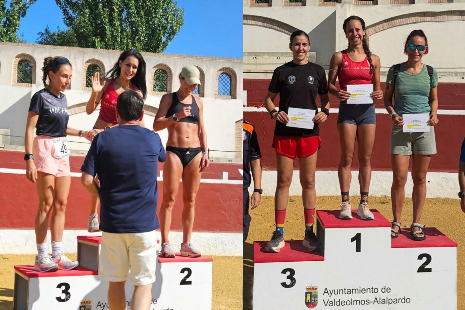 MARIANA CANTERO E IVETTE ARRANZ SUBEN AL PODIO EN LA CARRERA POPULAR FIESTAS DE ALALPARDO