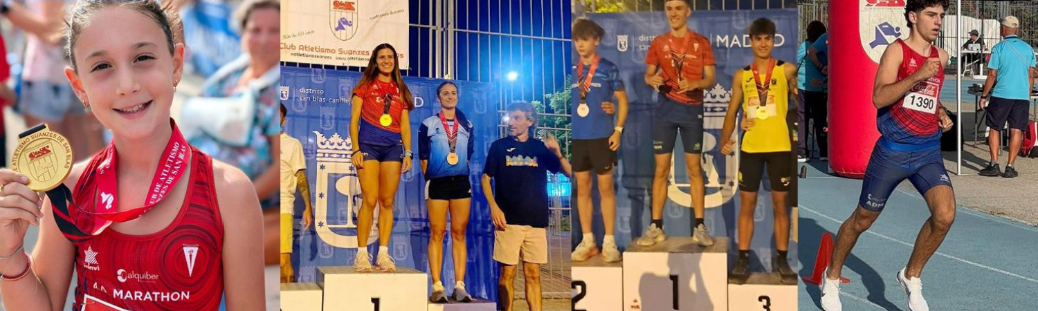 PATRICIA GUERRA, JOSÉ VARONA, OLAND JIMÉNEZ Y PAULA MARTÍNEZ, EN EL PODIO DE LA XXXVIII MILLA FERNANDO CARRO DE SUANZES