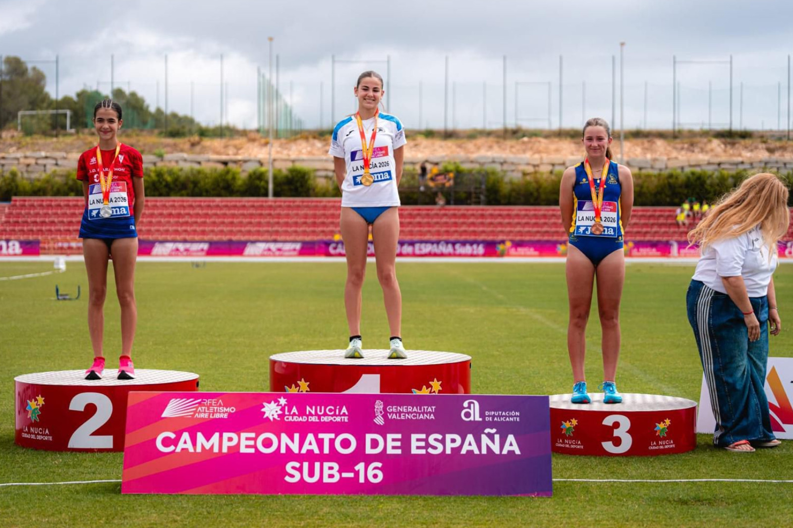 IRENE CASAS, SUBCAMPEONA DE ESPAÑA DE 3000 M MARCHA EN LOS NACIONALES SUB-16 DE LA NUCÍA