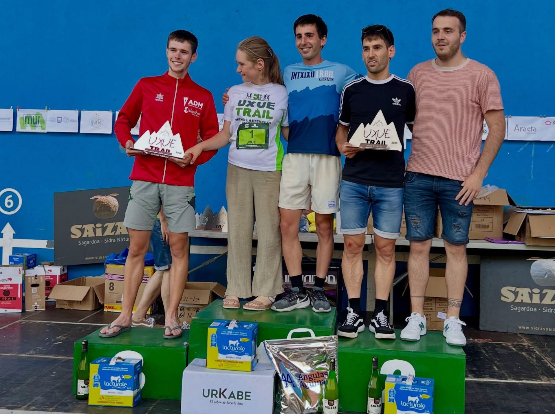 FERNANDO MAGANO SUBE AL PODIO EN EL SOLIDARIO UXUE TRAIL DE USURBIL 