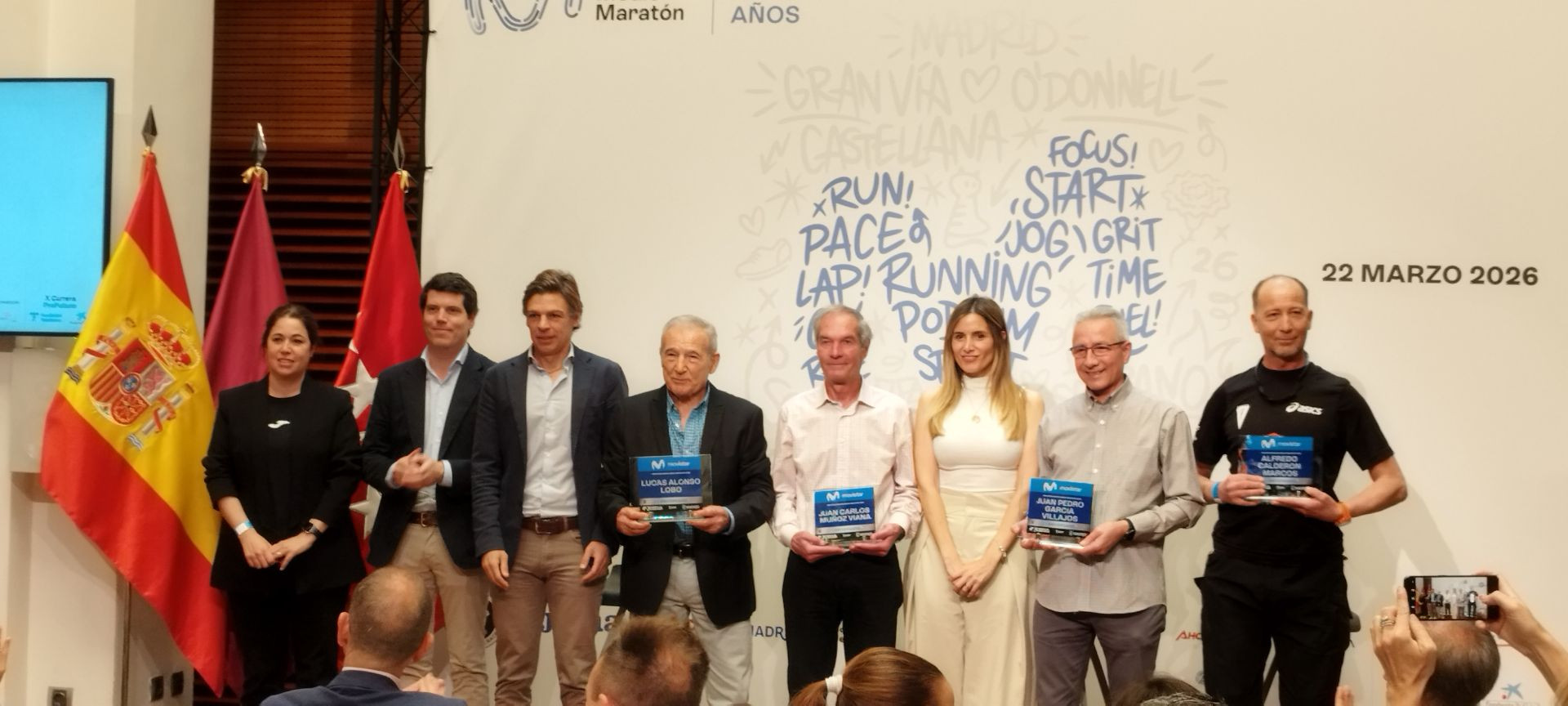 UN MOVISTAR MADRID MEDIO MARATÓN ESPECIAL: 25 EDICIONES SOBRE LA DISTANCIA Y UN HOMENAJE A SU GRAN VOLUNTARIA Y A SUS CUATRO ILUSTRES 