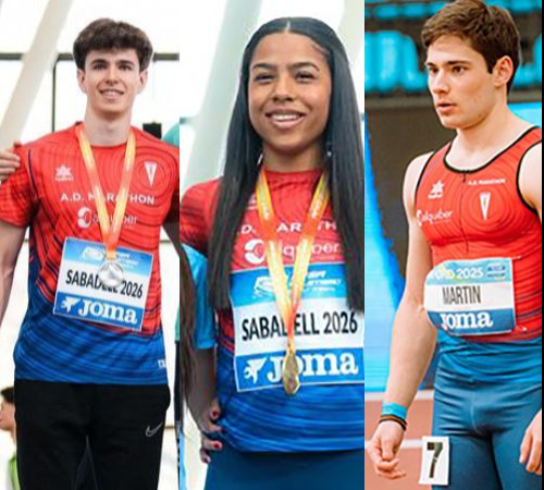NAIALA PEDRO, PABLO ROJO Y ADRIÁN MARTÍN, PRESELECCIONADOS POR LA RFEA PARA EL ENCUENTRO INTERNACIONAL DE RELEVOS ENTRE ESPAÑA Y PORTUGAL