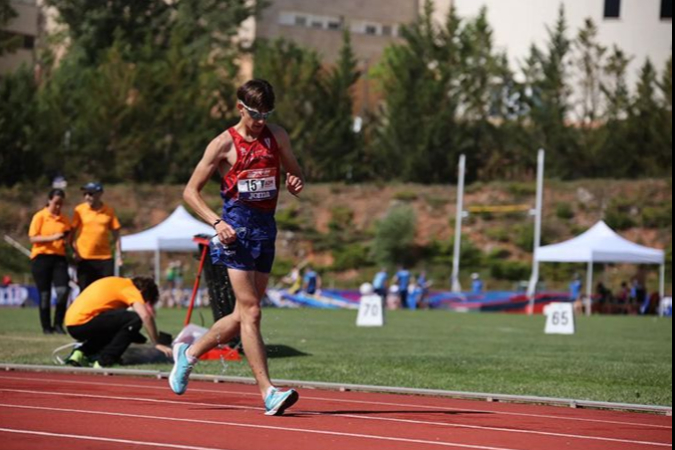 EL MARCHADOR MIGUEL DE ARRIBA COMPETIRÁ CON ESPAÑA EN LA PRUEBA DE 10 KM SUB-20 DEL ENCUENTRO INTERNACIONAL DE PODEBRADY