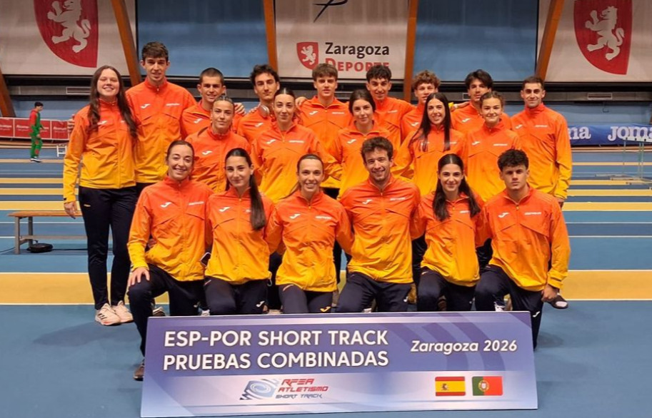 SEGUNDA PLAZA DE VALERIA KRASNITSKAYA EN LA COMPETICION SUB-20 DEL TROFEO IBÉRICO ESPAÑA-PORTUGAL DE PRUEBAS COMBINADAS EN SHORT TRACK 