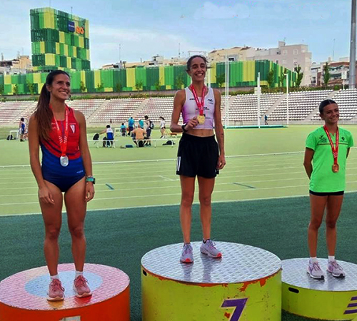 PATRICIA GUERRA, SUBCAMPEONA AUTONÓMICA DE 1500 M  EN EL CAMPEONATO DE MADRID ABSOLUTO 