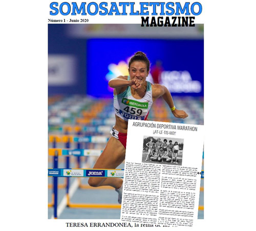 ADM, PROTAGONISTA DE LA NUEVA REVISTA SOMOS ATLETISMO