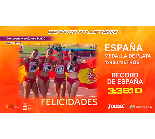 Gran actuación de Sofía Cosculluela en el Europeo SUB 20