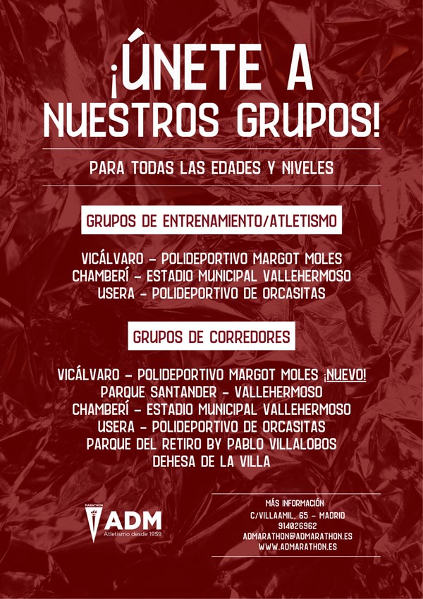Únete a nuestros grupos