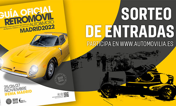 Automovilia.es te regala dos entradas para el Salón Retromóvil de Madrid