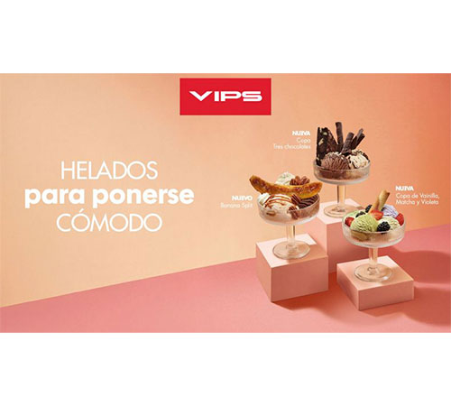 Este verano disfruta de los helados con un 10% de descuento en VIPS