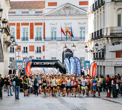 Casi 2.400 participantes convierten en gran éxito la XII edición de la Carrera Bomberos de Madrid DECIMAS