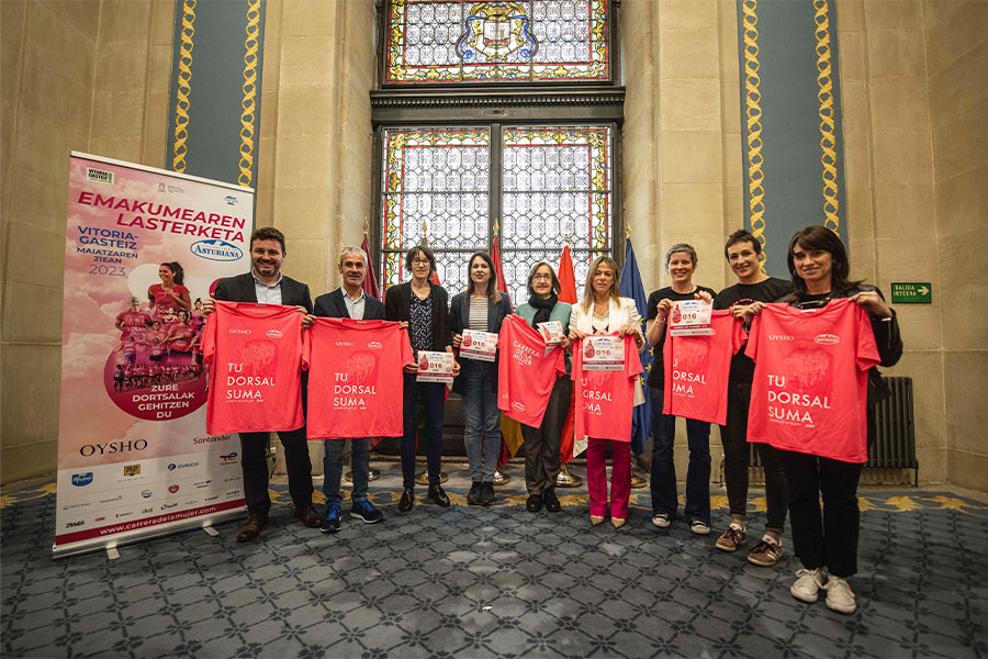 La Carrera de la Mujer Central Lechera Asturiana reunirá a más de 3.000 participantes este domingo en Vitoria – Gasteiz