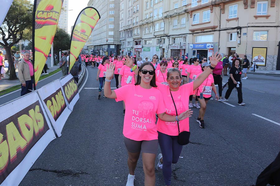 GADIS VUELVE A UNIRSE A LA MAREA ROSA DE A CORUÑA