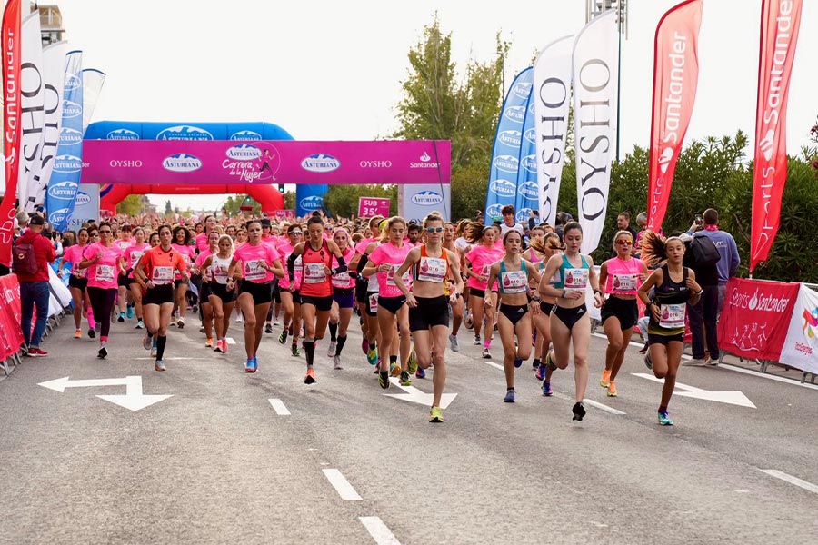 Cuenta atrás para la Carrera de la Mujer Central Lechera Asturiana de Zaragoza que abre hoy inscripciones