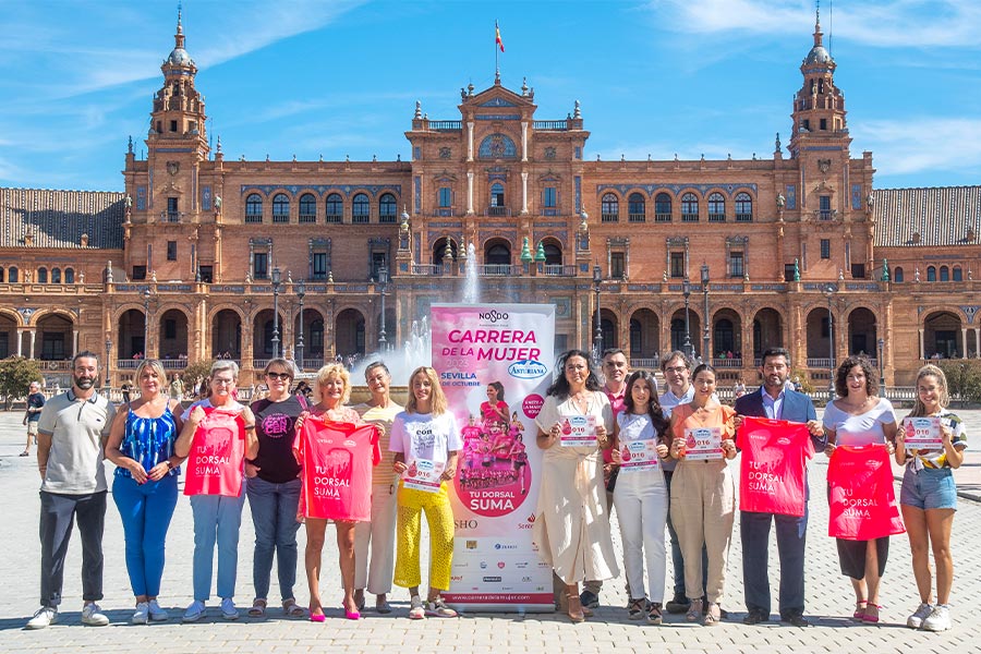La Carrera de la Mujer Central Lechera Asturiana vuelve a Sevilla este domingo con casi 7.000 participantes
