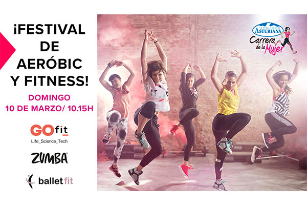 ¿Te apuntas al festival de Aeróbic y Fitness de la Carrera de la Mujer de Gran Canaria?