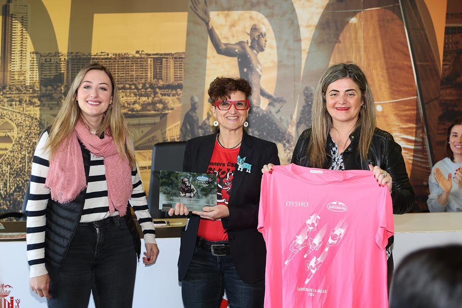 Más de 8.000 corredoras se unirán el 14 de abril a la Marea Rosa de la Carrera de la Mujer de Valencia
