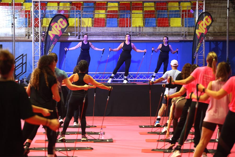 Cardio, fuerza y mucho baile en la Cursa de Les Dones de Barcelona