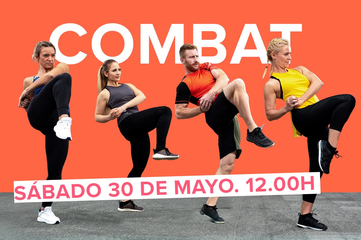 Apúntate a las clases de ZUMBA, COMBAT y BAILE LIBRE