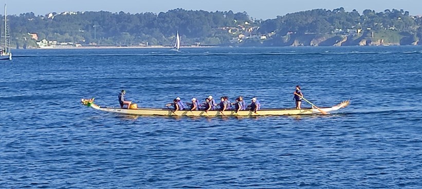 Bolboretas a Coruña Dragon Boat BCS