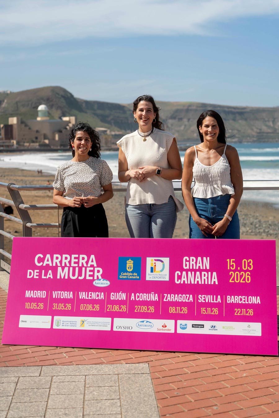 El circuito nacional de la Carrera de la Mujer arranca en Gran Canaria una temporada histórica