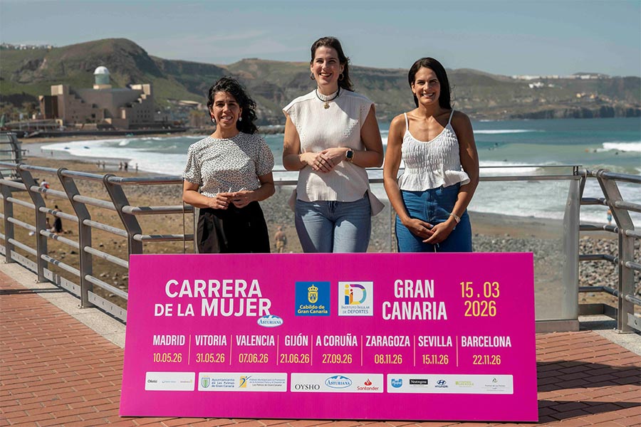 El circuito nacional de la Carrera de la Mujer arranca en Gran Canaria una temporada histórica
