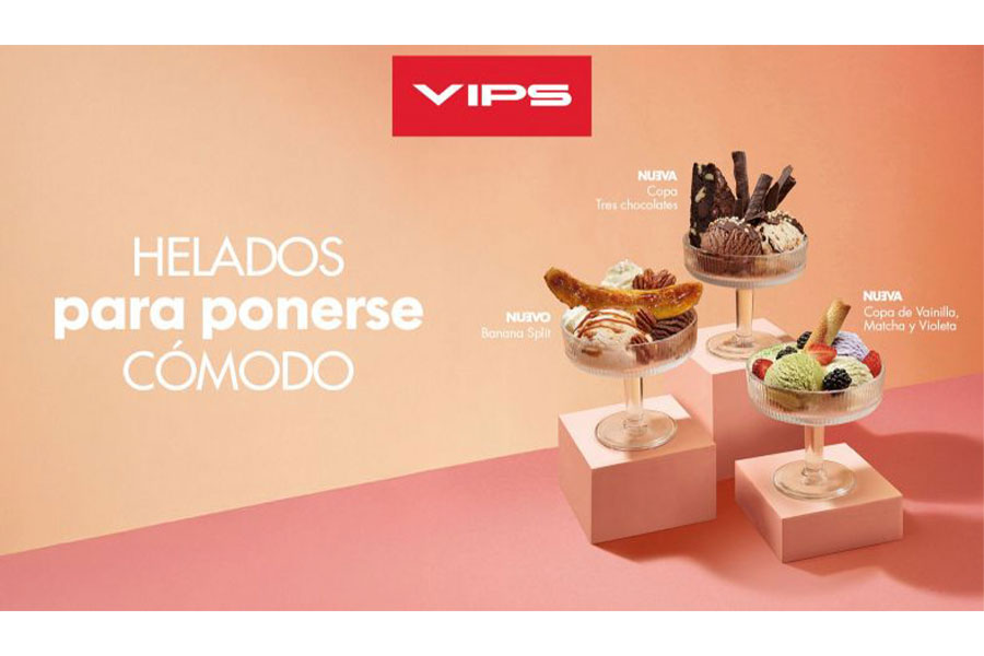 Este verano disfruta de los helados con un 10% de descuento en VIPS