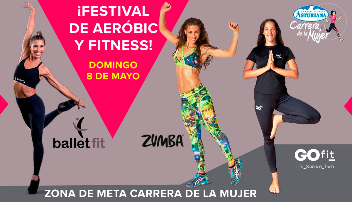 ¡Llega el primer festival de Aeróbic y Fitness de la Carrera de la Mujer de Gran Canaria!