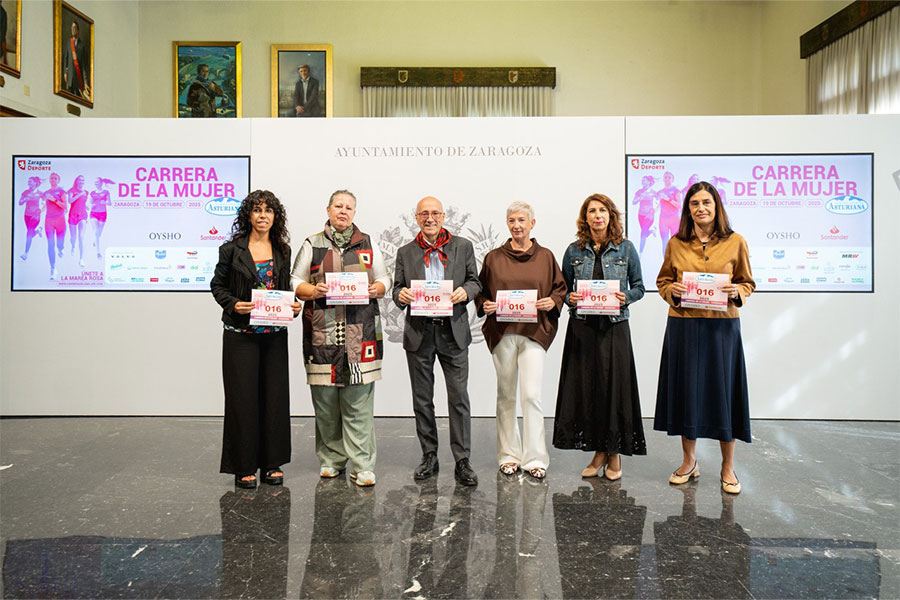 La Carrera de la Mujer Central Lechera Asturiana de Zaragoza reunirá la cifra récord de 15.000 participantes el 19 de octubre