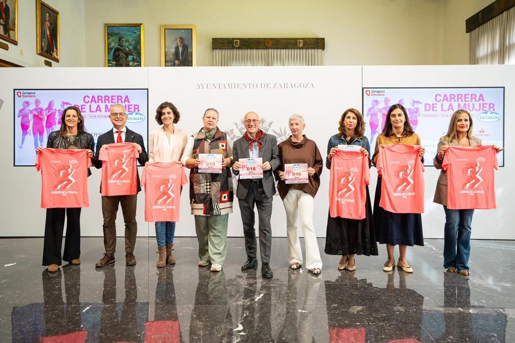 La Carrera de la Mujer Central Lechera Asturiana de Zaragoza reunirá la cifra récord de 15.000 participantes el 19 de octubre