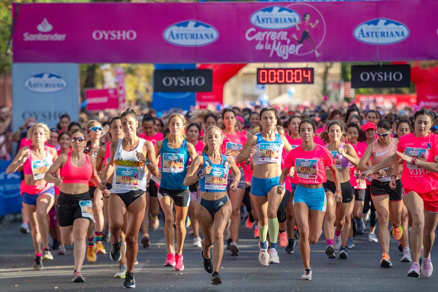 La “Marea Rosa” de la Carrera de la Mujer vuelve a conquistar las calles de Sevilla con más de 6.000 participantes