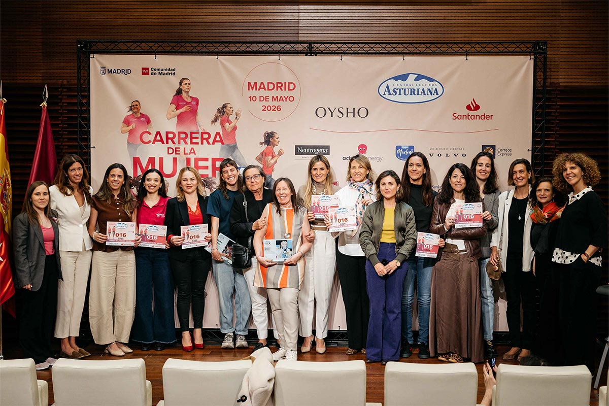 La mayor Marea Rosa de la historia: la Carrera de la Mujer Central Lechera Asturiana de Madrid reúne este domingo a 38.000 participantes