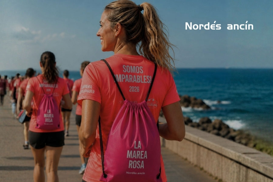 Nordés Ancín renueva su compromiso con la Marea Rosa