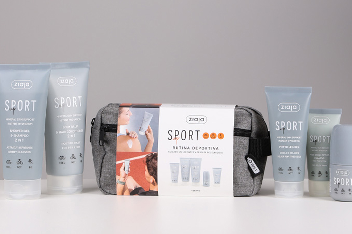 Nuevo Set Sport de Ziaja: 5 esenciales de cuidado completo 