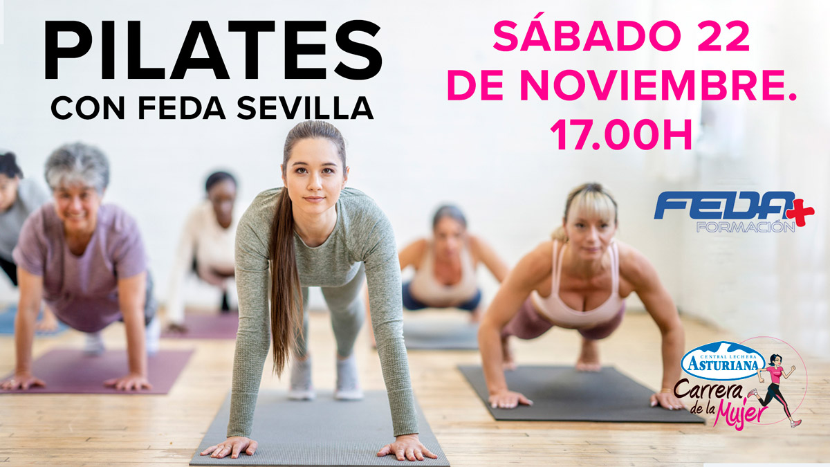 Baile, pilates y zumba en la Carrera de la Mujer de Sevilla