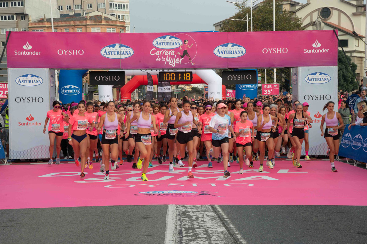 Inscripciones abiertas para la Carrera de la Mujer Central Lechera Asturiana de A Coruña del 28 de septiembre