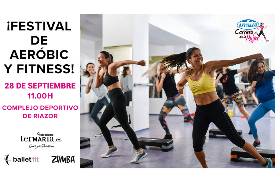 ¡Todas a bailar en el festival de Aeróbic y Fitness de la Carrera de la Mujer de A Coruña!