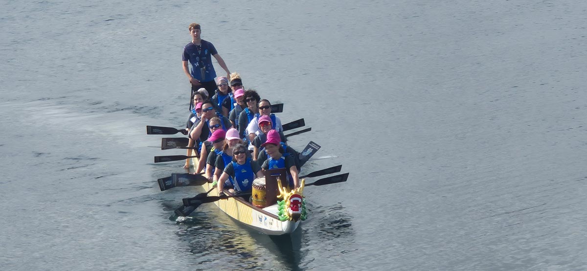 Vuelve a la Carrera de la Mujer ADC BOLBORETAS A CORUÑA DRAGON BOAT BCS