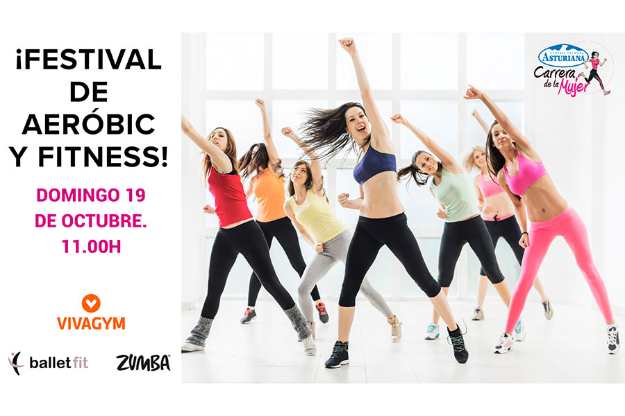¡Vuelve el festival de Aeróbic y Fitness de la Carrera de la Mujer!