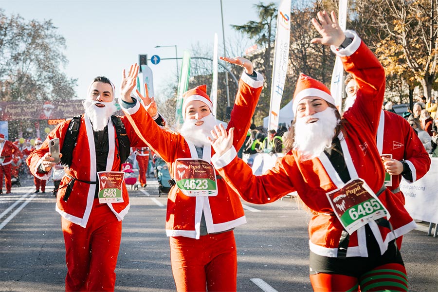 La Cursa Pare Noel llega a Barcelona