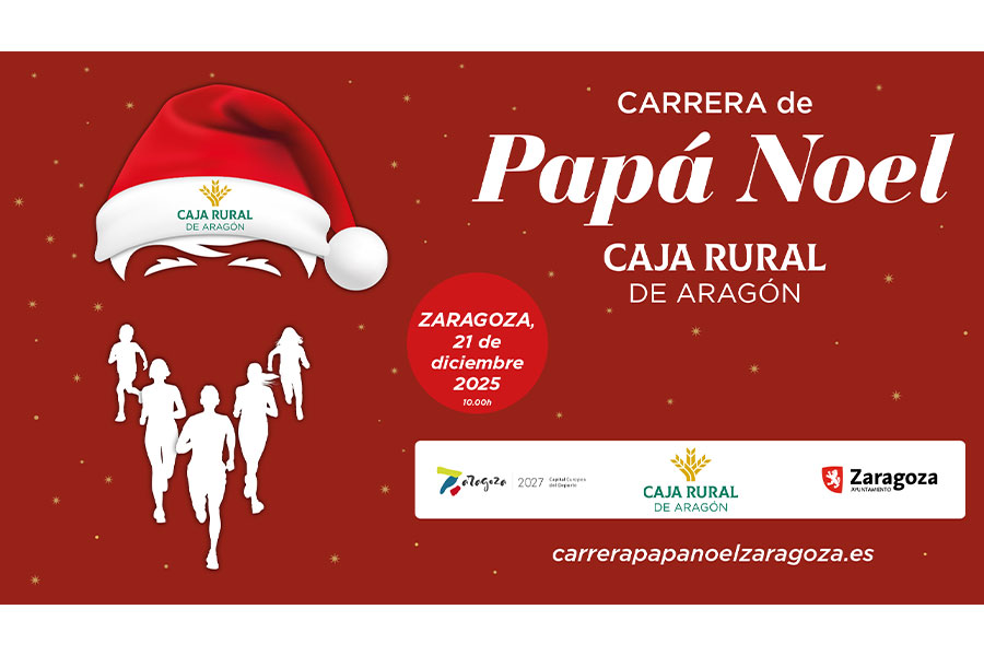 II Carrera de Papá Noel Zaragoza Caja Rural de Aragón