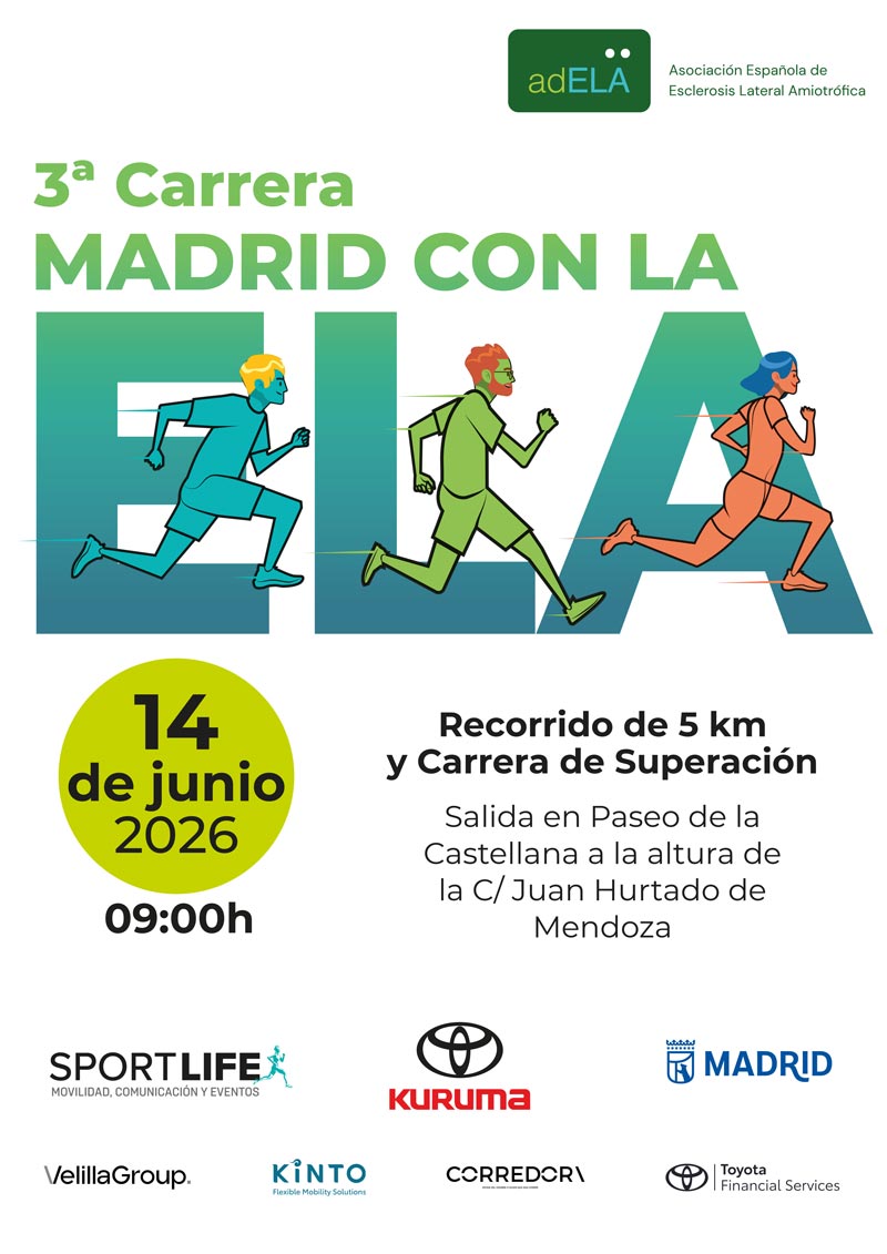 Carrera Solidaria Madrid con la ELA