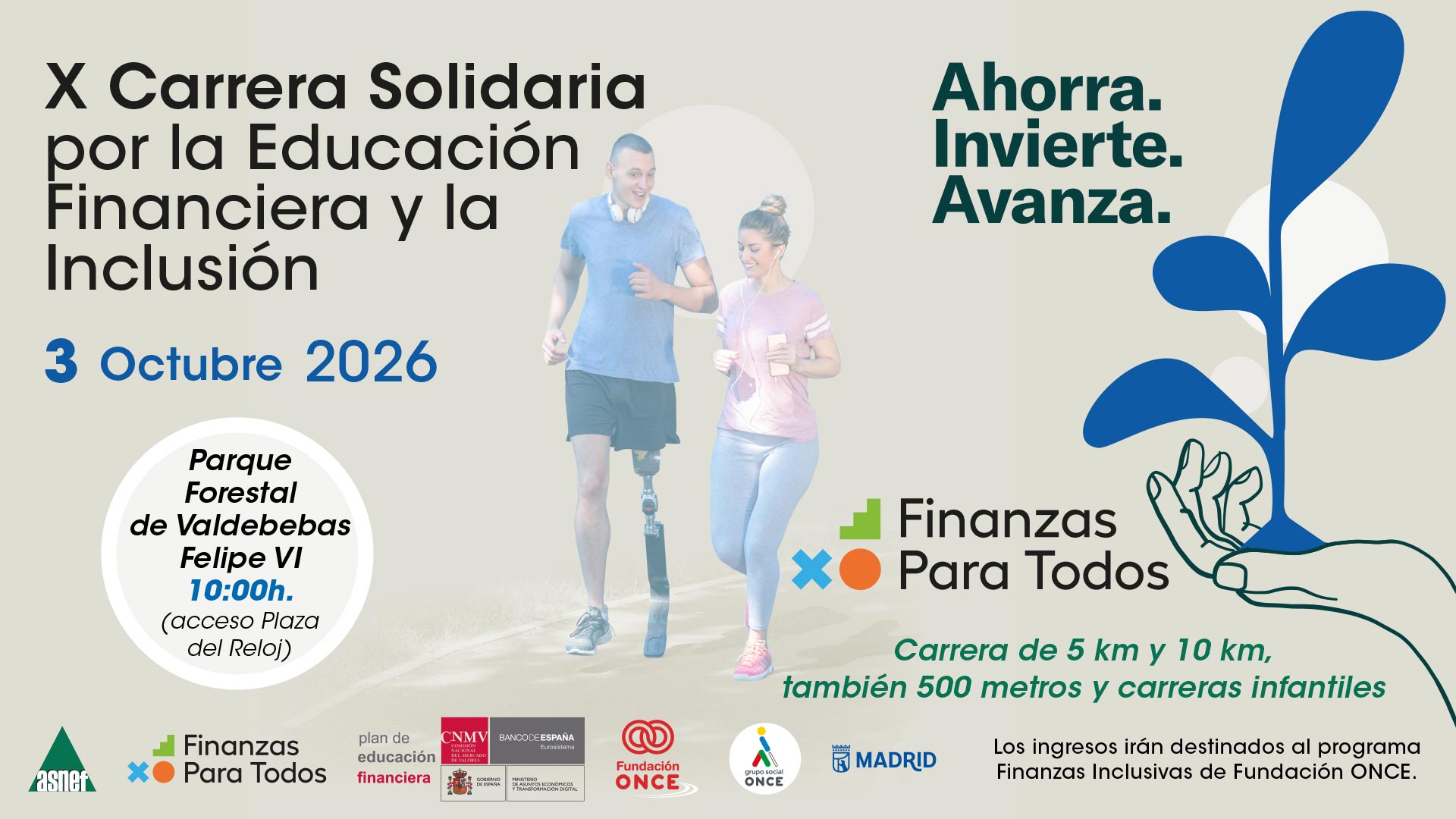 Carrera Solidaria por la Educación Financiera y la Inclusión