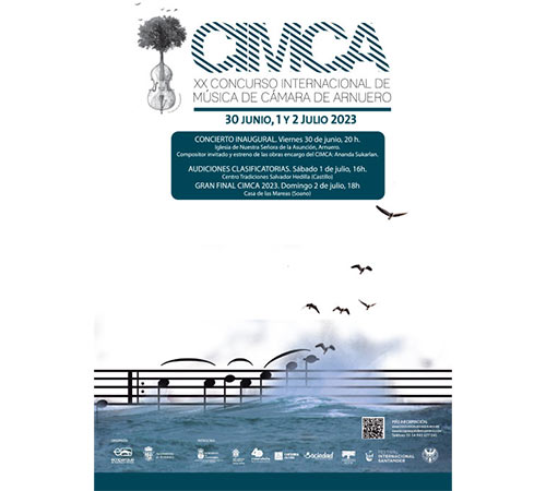 El Concurso Internacional de Música de Cámara de Arnuero celebrará su XX aniversario con un importante programa