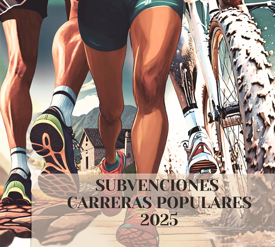 Abierto plazo de SOLICITUD SUBVENCIONES CARRERAS POPULARES 2025