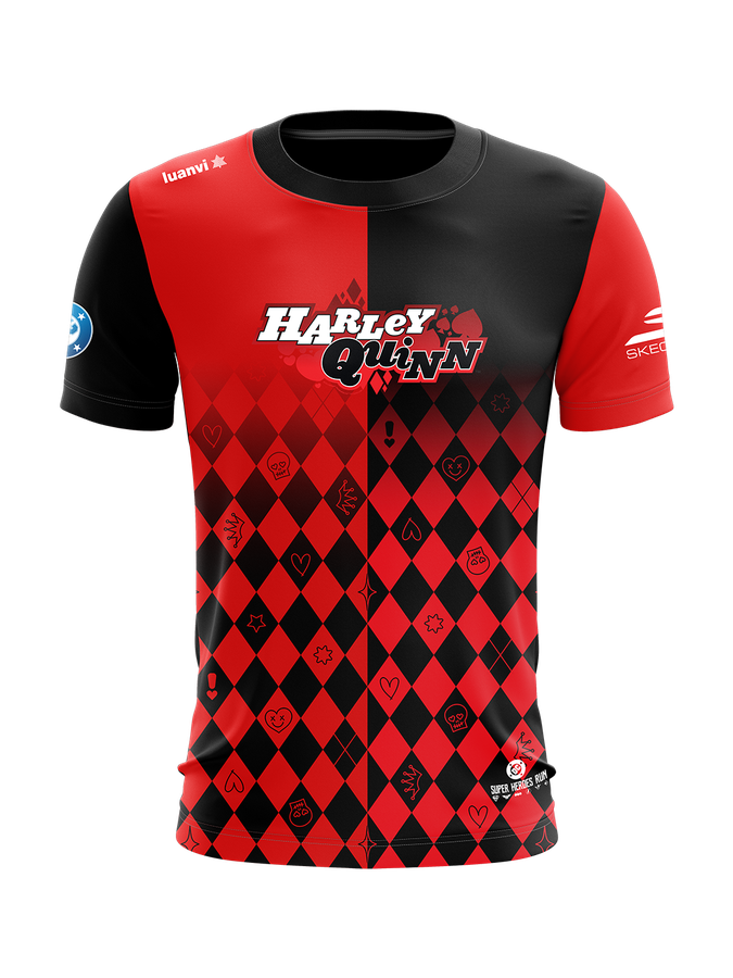 Camiseta Harley Quinn, anverso