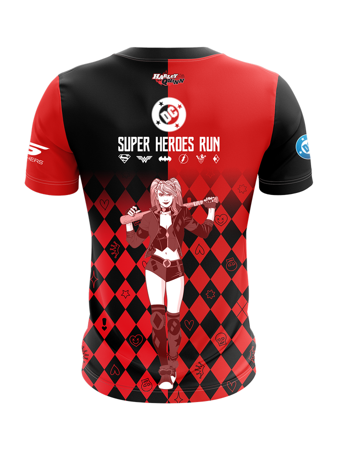 Camiseta Harley Quinn, reverso