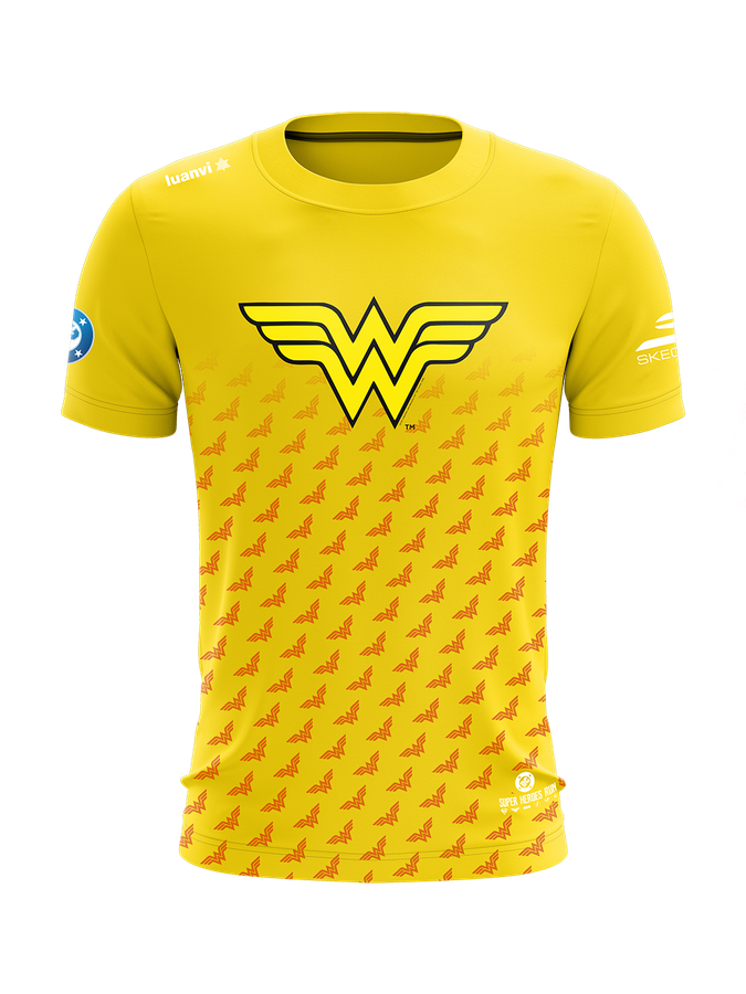Camiseta Wonder Woman, anverso
